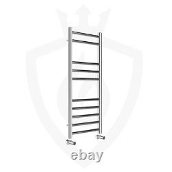 Stainless Steel Towel Ladder Rail Radiator Heated Bathroom Warmer 350mm x 800mm