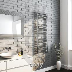 Stainless Steel Towel Ladder Rail Radiator Heated Bathroom Warmer 500mm x 1400mm