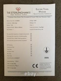 Sterlingham Light Bronze TURA Electric Heated Radiator Rail Towel Bar NEW