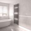 Straight Curved Bathroom Ladder Heated Towel Rail Radiator Central Heating Rads