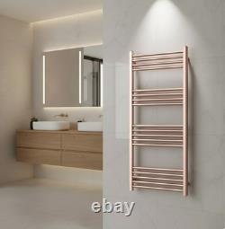 Straight Heated Towel Rail Radiators Chrome, Anthracite, Gold & Rose Gold
