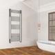 Straight Heated Towel Rails Bathroom Ladder Radiator Chrome 1600x400mm Uk