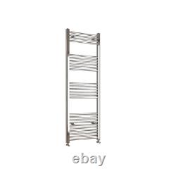 Straight Heated Towel Rails Bathroom Ladder Radiator Chrome 1600x400mm UK