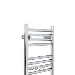 Straight Heated Towel Rails Bathroom Ladder Radiator Chrome 1600x400mm UK