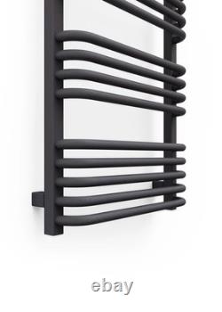 Terma Alex Heated Towel Rail 1580x500mm Modern Grey WGALE158050-KDGRSX
