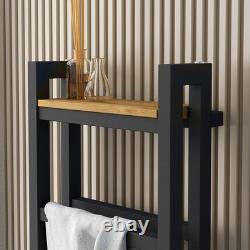 Terma Stand Anthracite Heated Towel Rail 1150x400mm NEW minor defect RRP £600