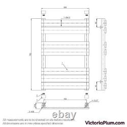 The Heating Co. Bali heated towel rail 750 x 500