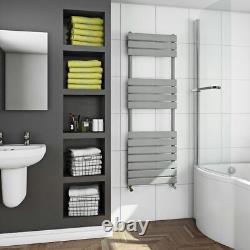 The Heating Co. Bali stone grey heated towel rail 1500 x 500