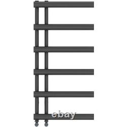 The Heating Co. Belo anthracite grey heated towel rail 1000 x 500