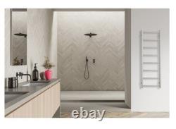 ThermoSphere 1120x530mm Electric Heated Towel Rail White Bathroom Radiator