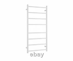 ThermoSphere 1120x530mm Electric Heated Towel Rail White Bathroom Radiator