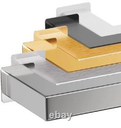 ThermoSphere Diamond Polished 12V Heated Towel Bars / Rail Single Square 500mm