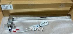 ThermoSphere Diamond Polished 12V Heated Towel Bars / Rail Single Square 500mm