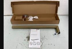 ThermoSphere HTB-SRS-500-BCG 12V Heated Towel Rail Single Round 500mm