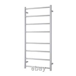ThermoSphere Heated Towel Rail Polished Stainless Steel 1120 x 530mm