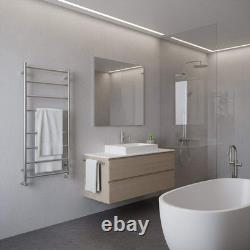 ThermoSphere Heated Towel Rail Polished Stainless Steel 1120 x 530mm