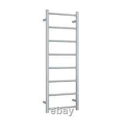 Thermorail 304 Stainless Steel Brushed Heated Towel Rail 1120x400x122mm