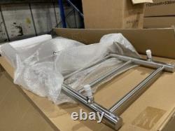 Thermorail 304 Stainless Steel Brushed Heated Towel Rail 1120x400x122mm