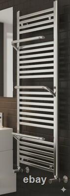 Towel Radiator Chrome 1200x500mm Bathroom Heated Towel Rail Ladder