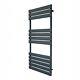 Towel Radiator Designer Flat Panel Bathroom Heated Rail Anthracite Black White