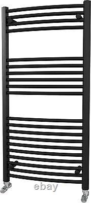 Towel Radiator Double Panel Heated Towel Rail Black Anthracite Silver White UK