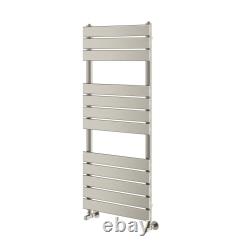 Towel Rail Nickel Bathroom Radiator Heated Ladder Rail Flat Panel 3 Sizes