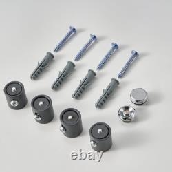 Towel Rail Radiator Anthracite Bathroom Designer Flat Panel Heated Radiator