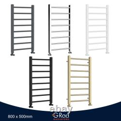 Towel Rail Radiator Heated Bathroom Heating Warmer Modern Rads G-Rad All Sizes