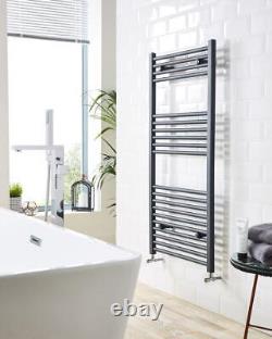 Towel Rail Radiator Straight Bathroom Black Anthracite Ladder Heated Radiator