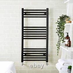 Towel Rail Radiator Straight Bathroom Black Anthracite Ladder Heated Radiator