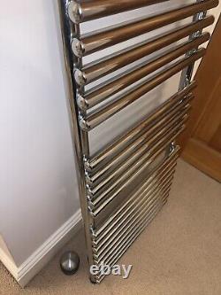 Towelrads Iridio Heated Towel Rail Chrome 1200x500 (B)