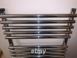 Towelrads Iridio Heated Towel Rail Chrome 1200x500 (B)