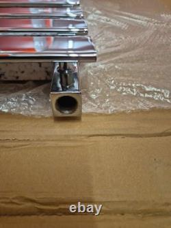 Towelrads Perlo Straight Heated Towel Rail 1200x500mm Chrome 120907