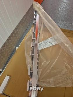 Towelrads Perlo Straight Heated Towel Rail 1200x500mm Chrome 120907