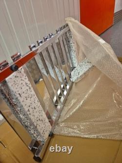 Towelrads Perlo Straight Heated Towel Rail 1200x500mm Chrome 120907