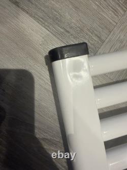 Towelrads Pisa White Heated Towel Rail 1200x500 NEW Transit Damage