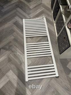 Towelrads Pisa White Heated Towel Rail 1200x500 NEW Transit Damage