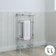 Traditional Bathroom Heated Towel Rail Column Radiator Rad 952 X 479 Mm Chrome