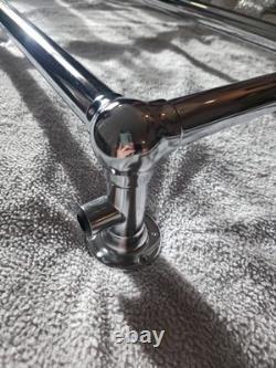 Traditional Heated Towel Rail Chrome 680mm X 673mm
