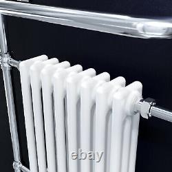 Traditional Towel Radiator Bathroom Victorian 3 Column Heating Rads 963x673mm