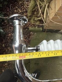 Traditional Victorian Bathroom Heated Towel Radiator White/Chrome 930mm X 630mm