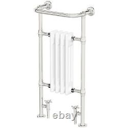 Traditional Victorian Bathroom Heated Towel Rail Radiator 952mm x 479mm NDT