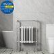 Traditional Victorian Bathroom Heated Towel Rail White/chrome 952x659mm Ndt