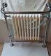 Traditional Victorian Heated Towel Rail Radiato850 X 730 Chrome Finished White