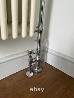 Traditional Victorian Style Heated Towel Rail and Iron Column Radiator Cotswold