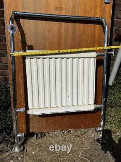 Traditional vintage heated towel rail radiator