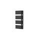 Uk Radiators Towel Radiator Towel Rail Heated 884x500mm Designer Black 1911 Btu