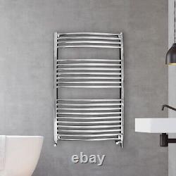 Ultraheat Chelmsford Arched Chrome Heated Towel Rail Warmer 900mm X 420mm