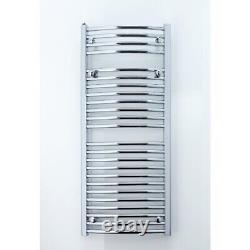 Ultraheat Chelmsford Arched Chrome Heated Towel Rail Warmer 900mm X 420mm