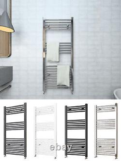 Vertical Heated Towel Rail Radiator Ladder Bathroom Radiator 128 Sizes